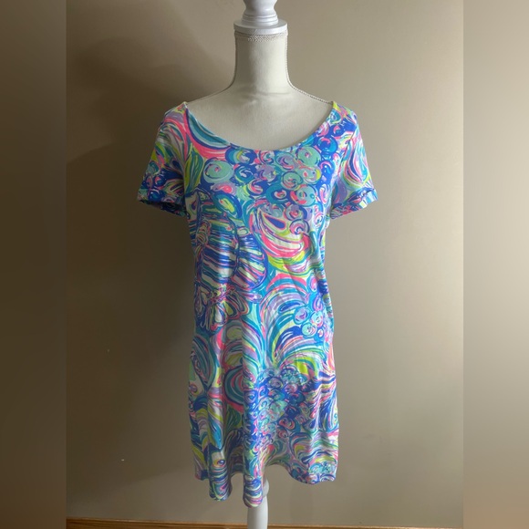 Lilly Pulitzer size medium upf 50 plus Tammy dress in guilty pleasure - Picture 2 of 8